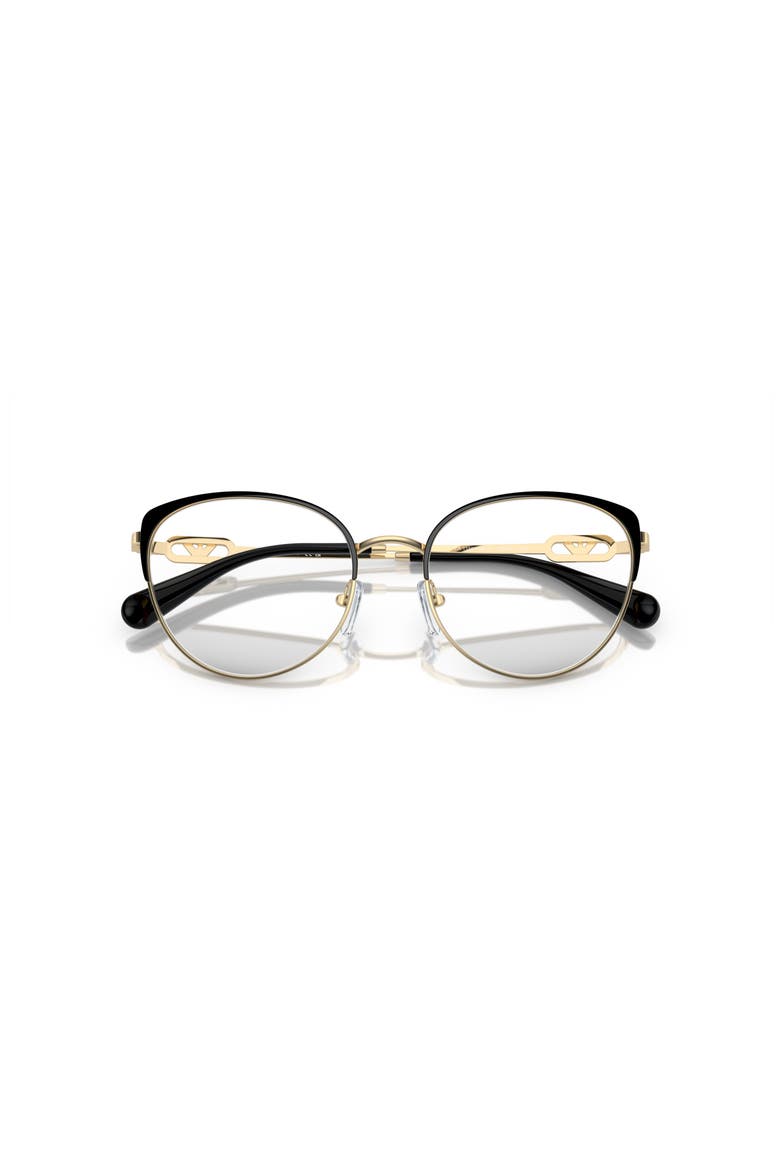 53mm Cat Eye optical glasses, Alternate, color, Black