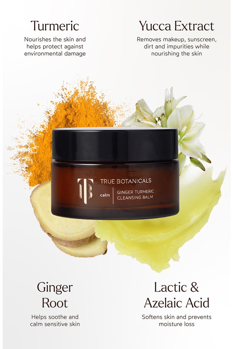 Ginger Turmeric Makeup Removing Cleansing Balm, Alternate, color, NO COLOR