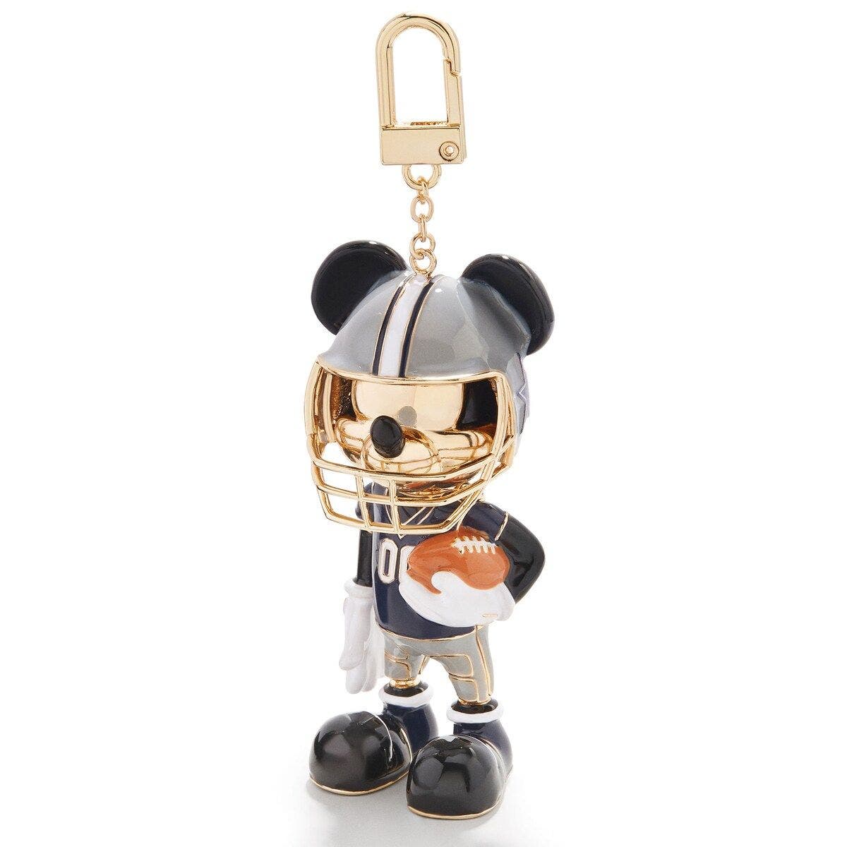 Dallas Cowboys Disney Mickey Mouse Keychain, Main, color, Gray