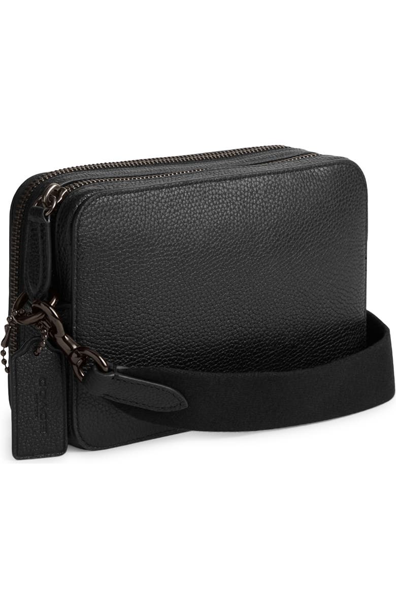 COACH Charter Pebbled Leather Crossbody Bag, Alternate, color,