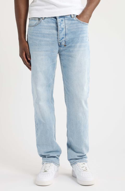 Hazlow Krystal Ghost Straight Leg Jeans