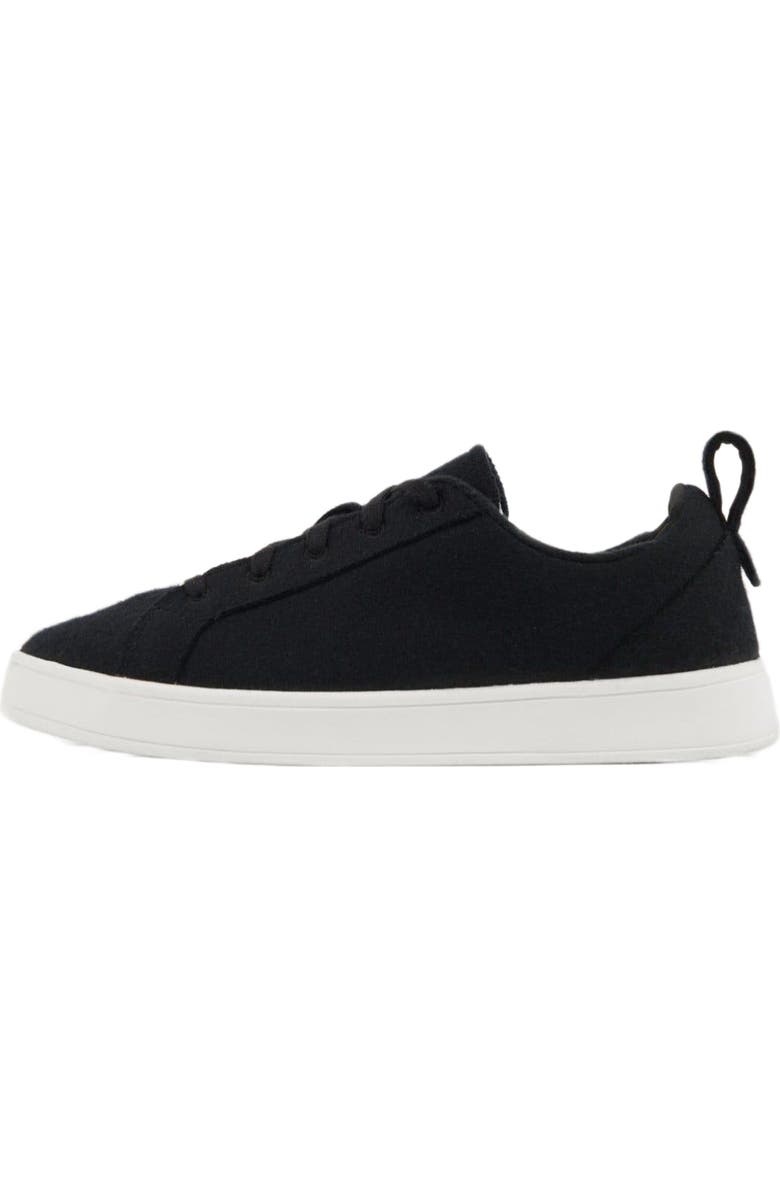 GOBI Mongolian Cashmere Cashmere Low Ankle Sneakers, Alternate, color, Black