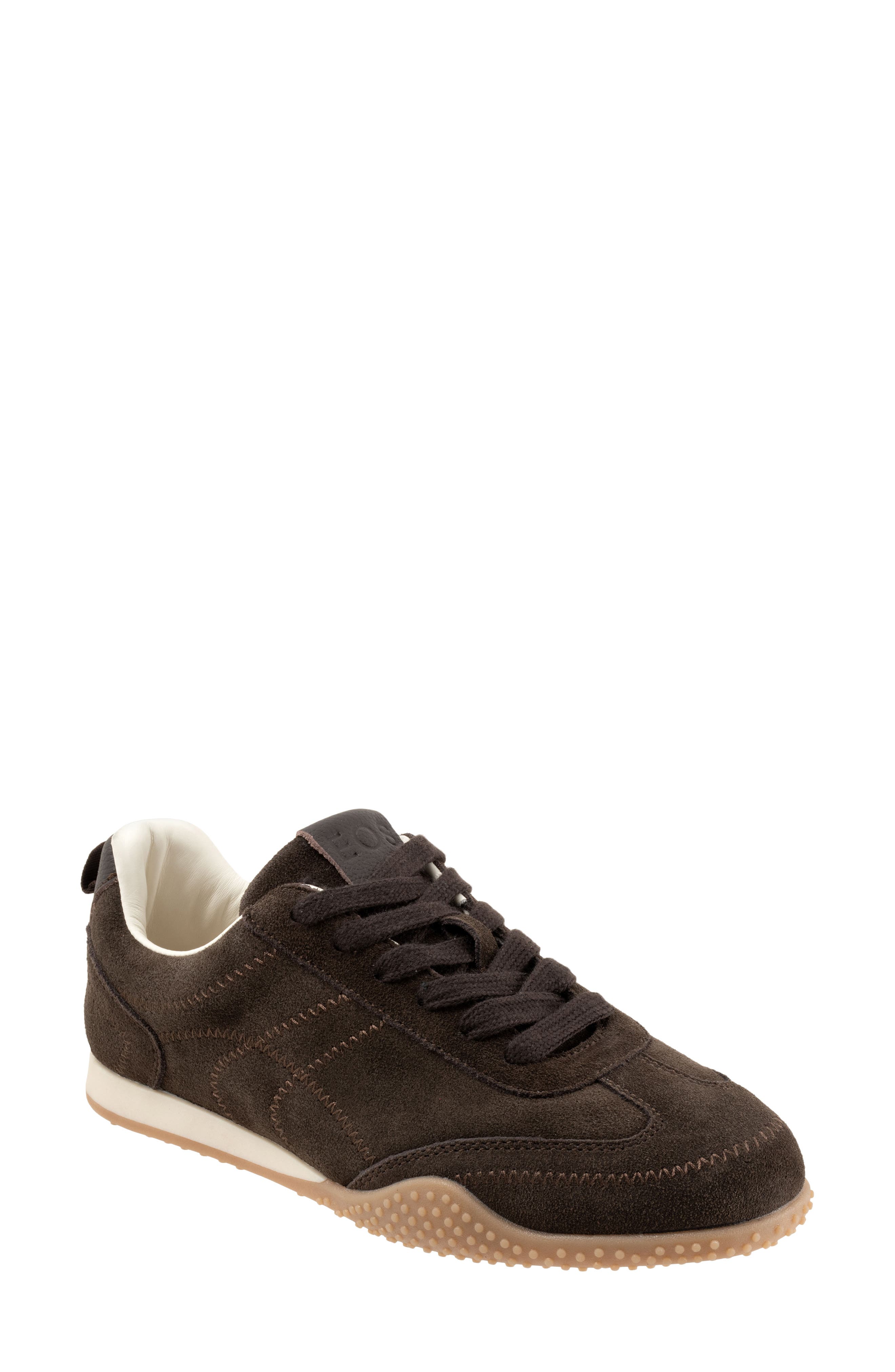 Jessabele Sneaker, Main, color, MAHOGANY SUEDE