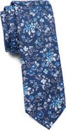 Original Penguin Fennel Floral Print Tie