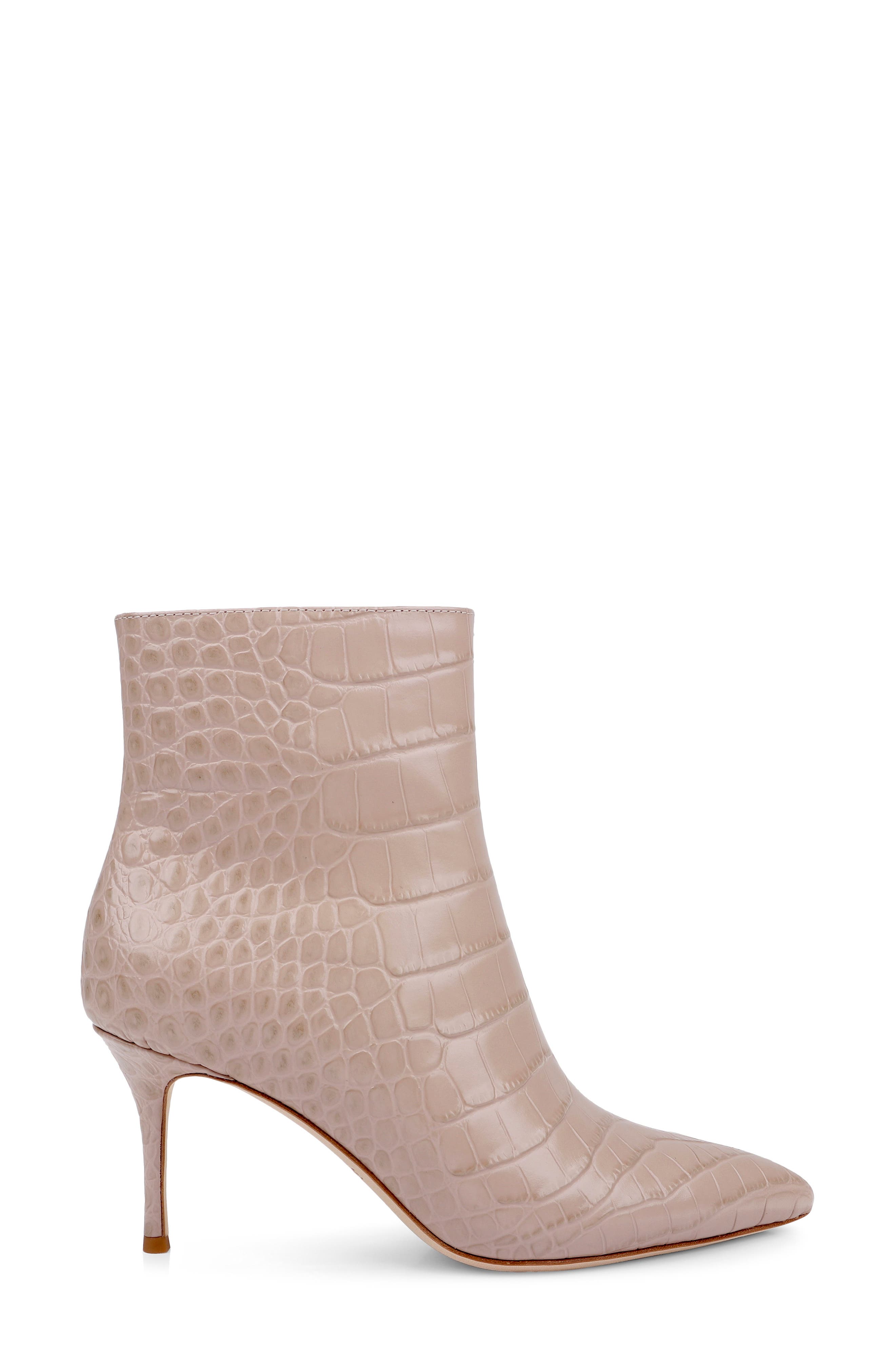 Houston II Leather Bootie, Alternate, color, CASHEW