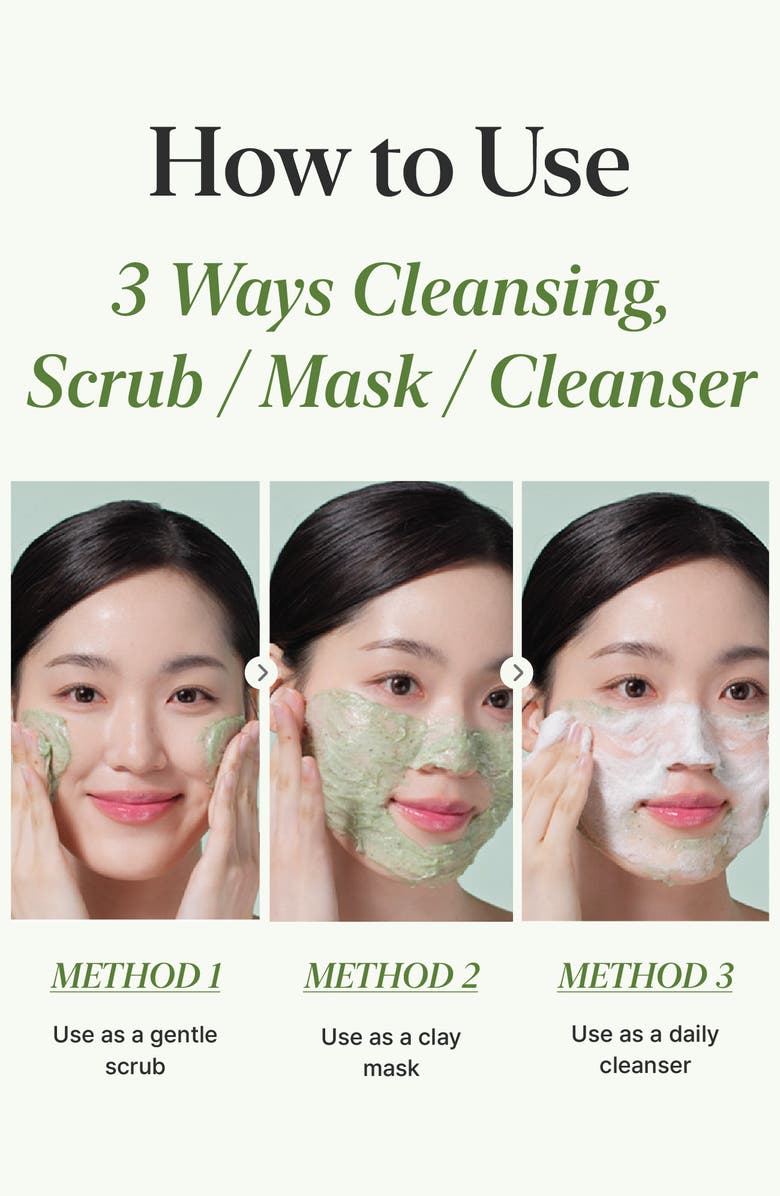 CKD Green Plum Mochi Mask Cleanser, Alternate, color, 
