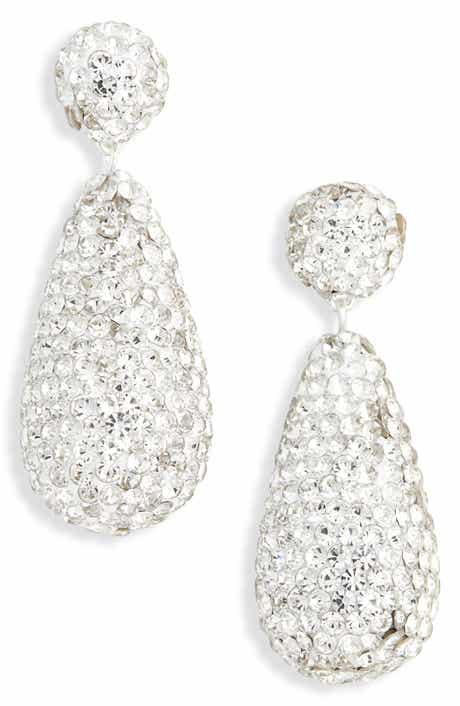 NORDSTROM RACK Pavé Drop Earrings