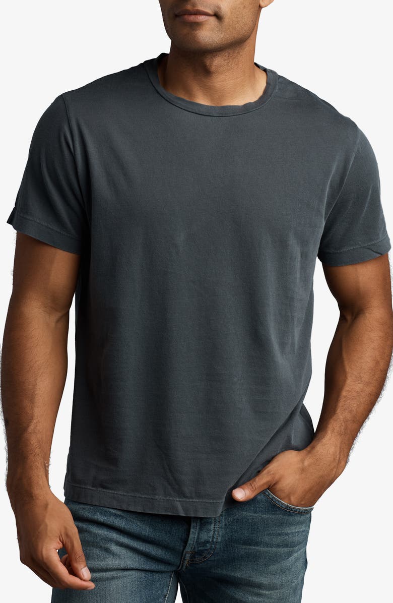 Rowan Asher Standard Cotton T-Shirt, Main, color, Faded Black