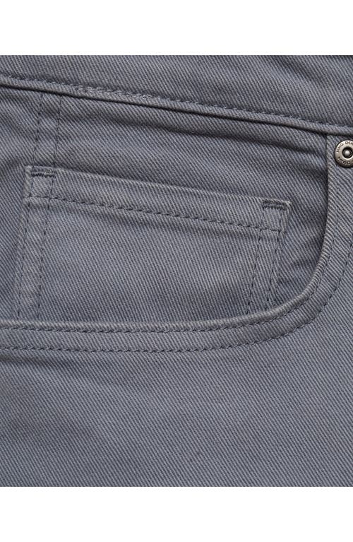 Mango Denim Bermuda Shorts In Gray