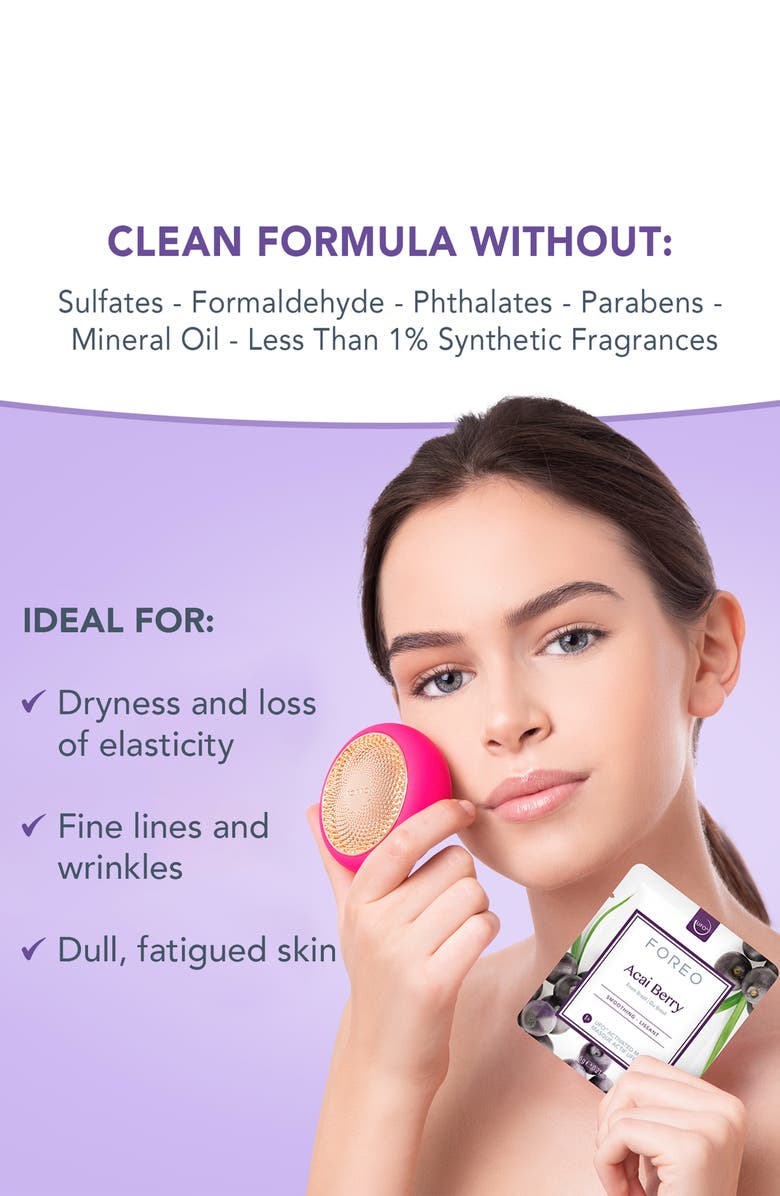 FOREO UFO Mask Acai Berry, Alternate, color,