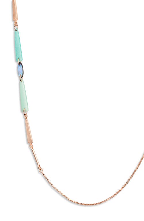 Kendra Scott Aylin Long Station Necklace In Multi