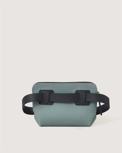 Graf & Lantz Graf Lantz Bedford Merino Wool Belt Bag In Green