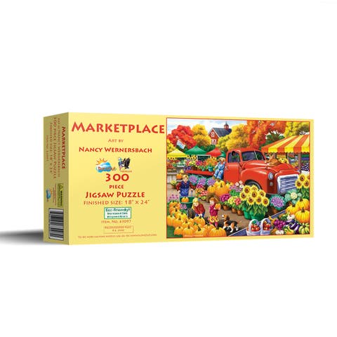 Marketplace 300 piece Jigsaw Puzzle for Adults