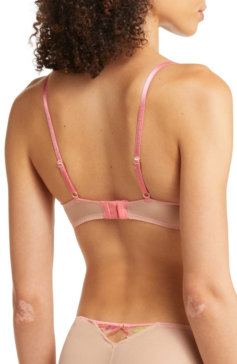 Etam Mimosa Underwire Demi Bra, Alternate, color,