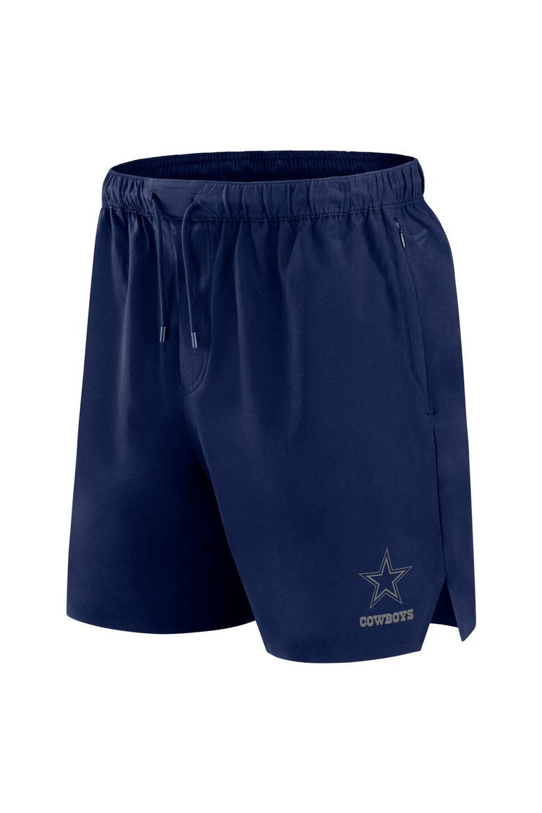 Men's Fanatics Signature Navy Dallas Cowboys Front Office Woven Shorts, Alternate, color, Navy