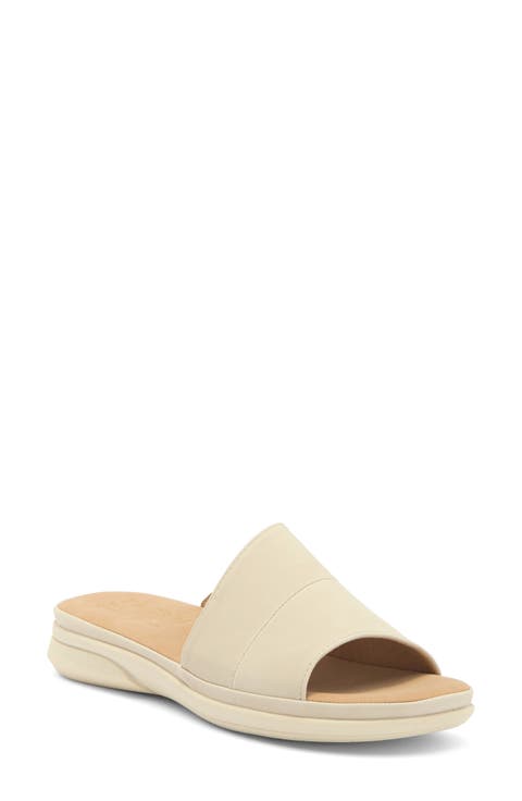 Asymmetrical Slide Sandal (Women)