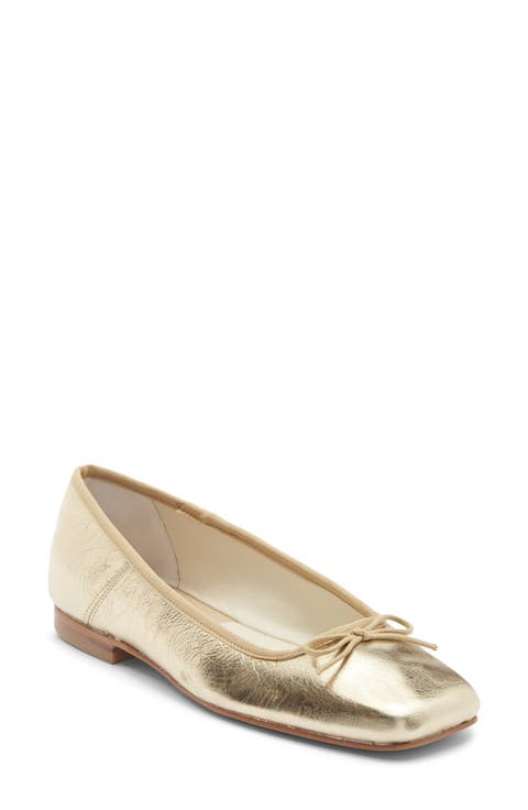 Anisa Square Toe Flat (Women)