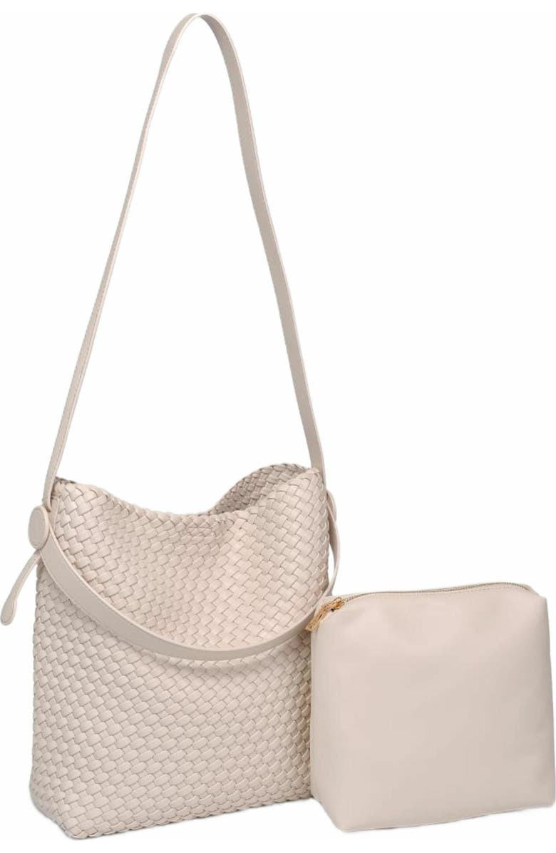 MODA LUXE Edith Hobo Bag, Alternate, color, Oatmilk