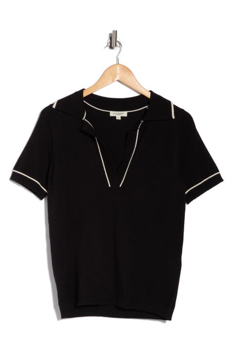 Johnny Collar Polo Sweater