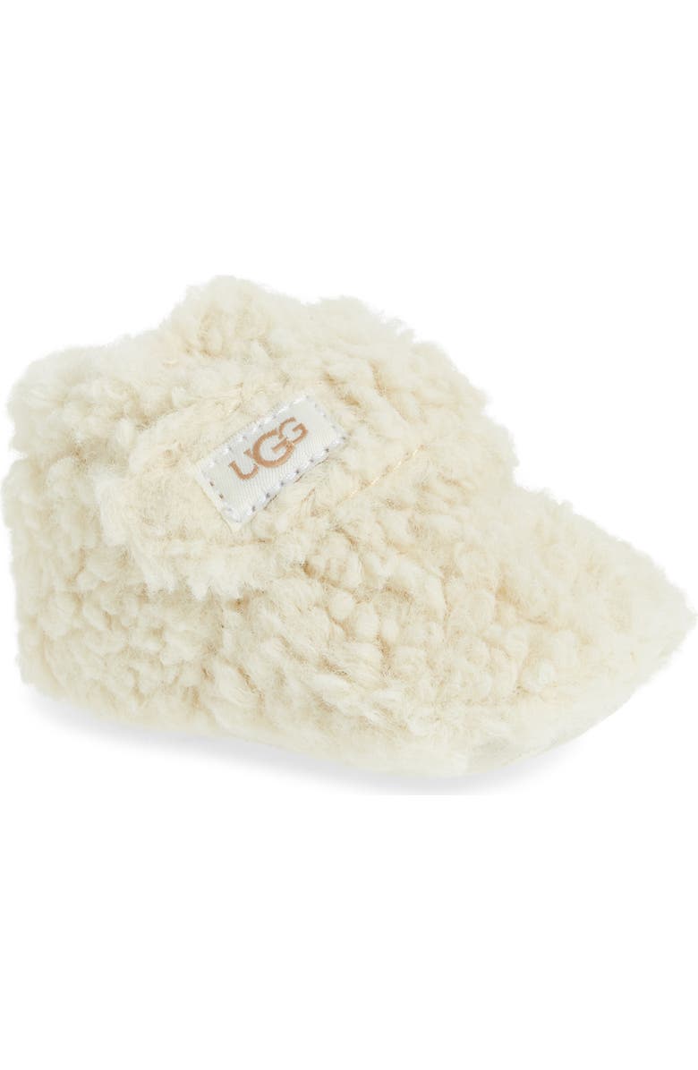 UGG<sup>®</sup> Bixbee Bootie, Main, color, Natural Curly Faux Fur