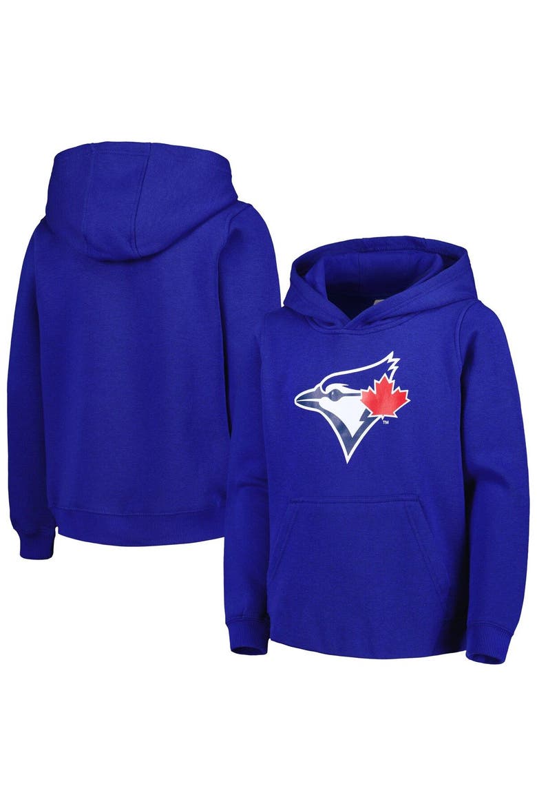 Youth Royal Toronto Blue Jays Team Primary Logo Pullover Hoodie, Main, color, Royal
