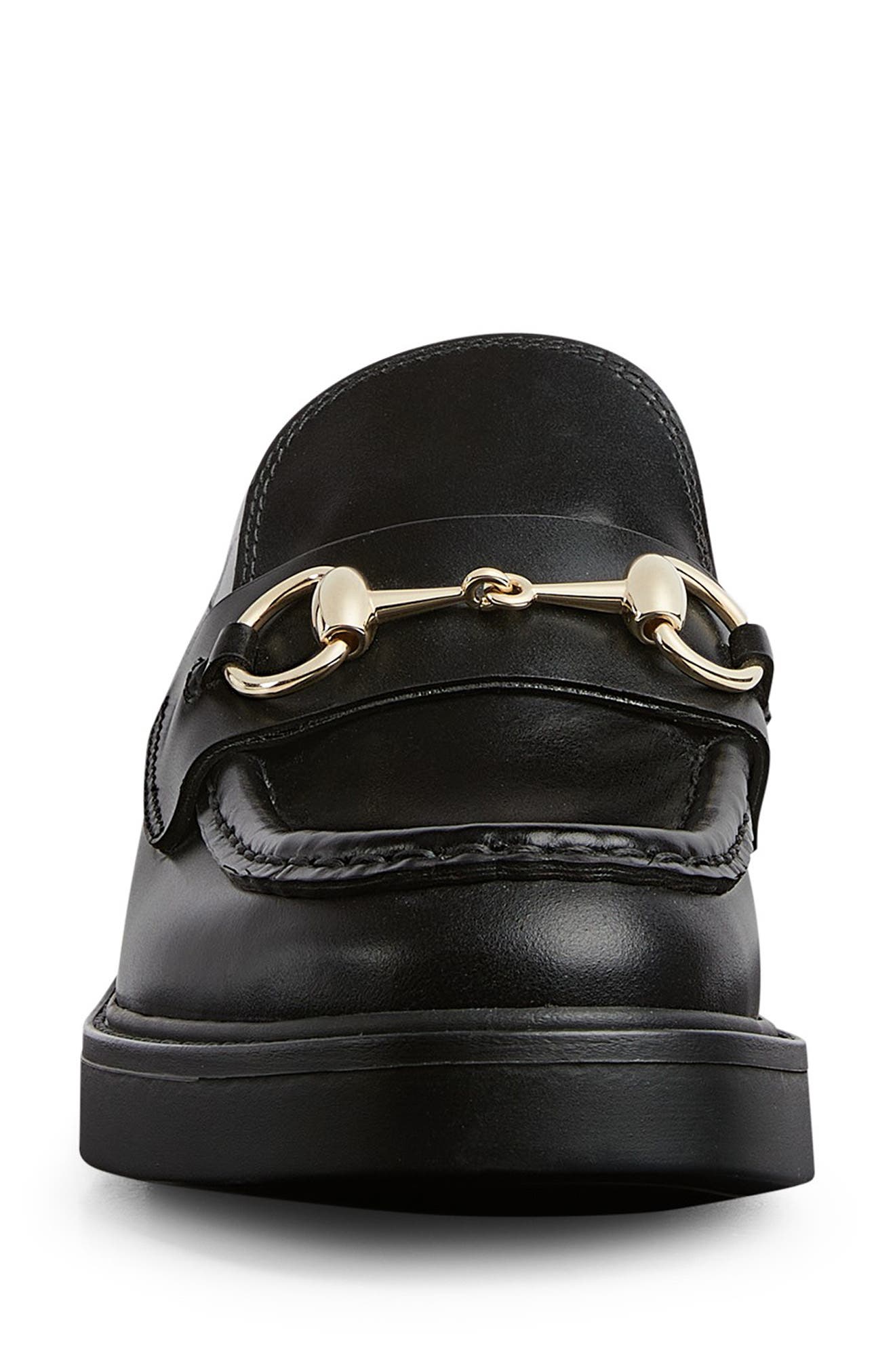 Gucci Mr. Horsebit Loafer, Alternate, color, Nero