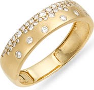 Meira T 14k Gold Diamond Band Ring