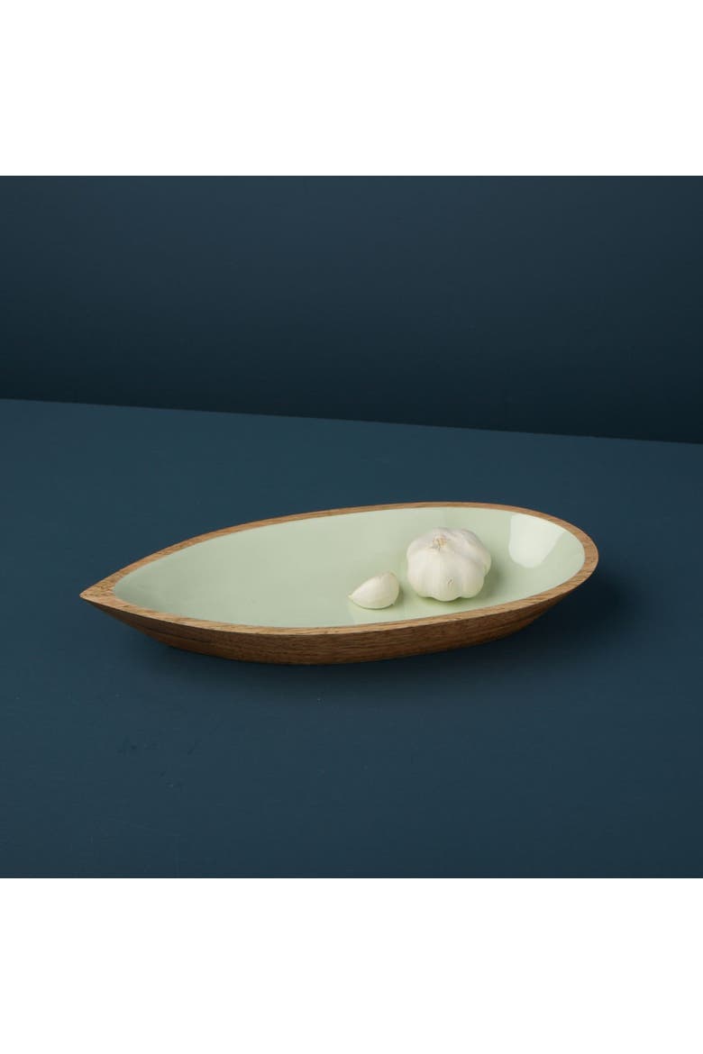 Madras Oval Bowl, Alternate, color, Sage