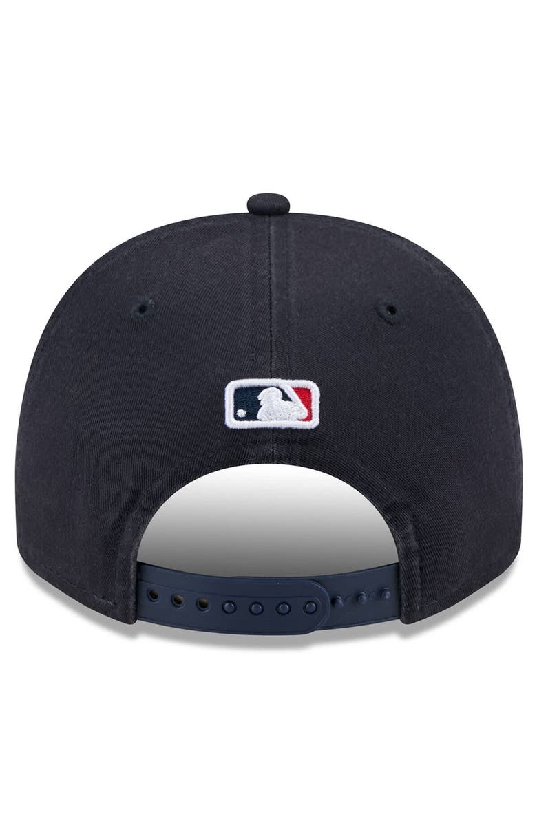 New Era Men's New Era  Navy Atlanta Braves 2025 Jackie Robinson Day Golfer Adjustable Hat, Alternate, color, 