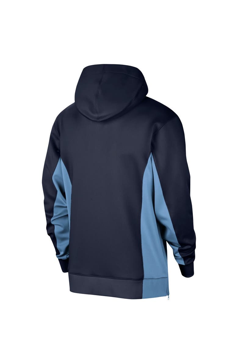 Nike Men's Nike Navy Memphis Grizzlies 2023/24 Authentic Showtime Full-Zip Hoodie, Alternate, color, Navy