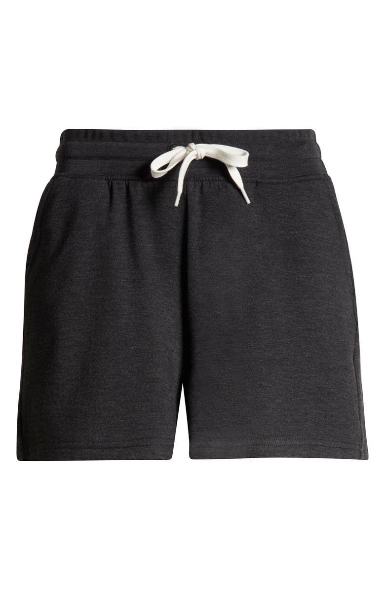 Free Fly Lightweight Fleece Shorts, Alternate, color, Heather Black
