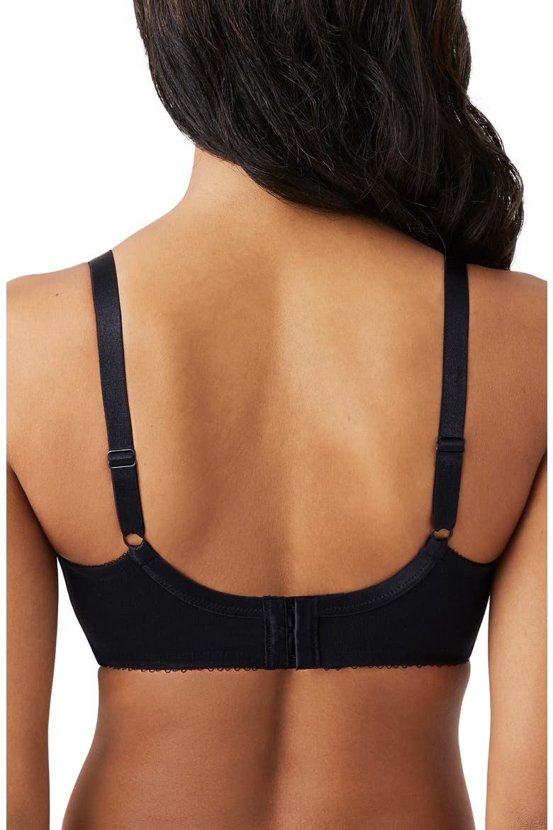 Retro Chic Full Figure Underwire Bra, Alternate, color, BLACK