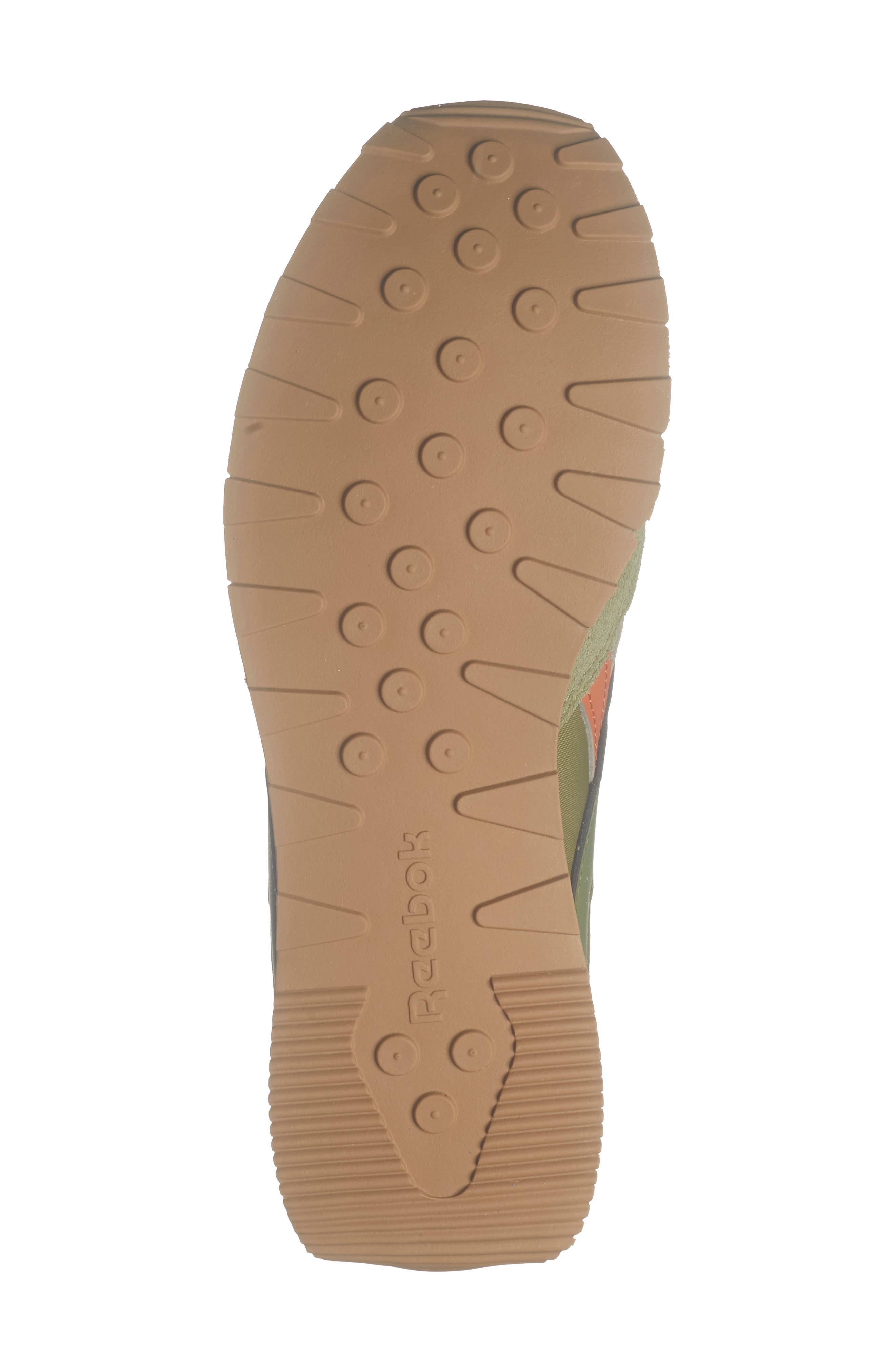Glide Low Sneaker, Alternate, color, GREEN ORNGE RED