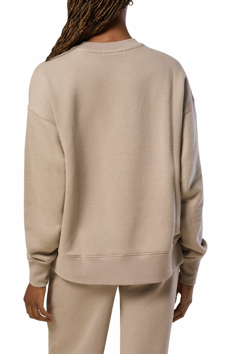 WeWoreWhat Oversized Crewneck Sweatshirt, Alternate, color, Cashmere