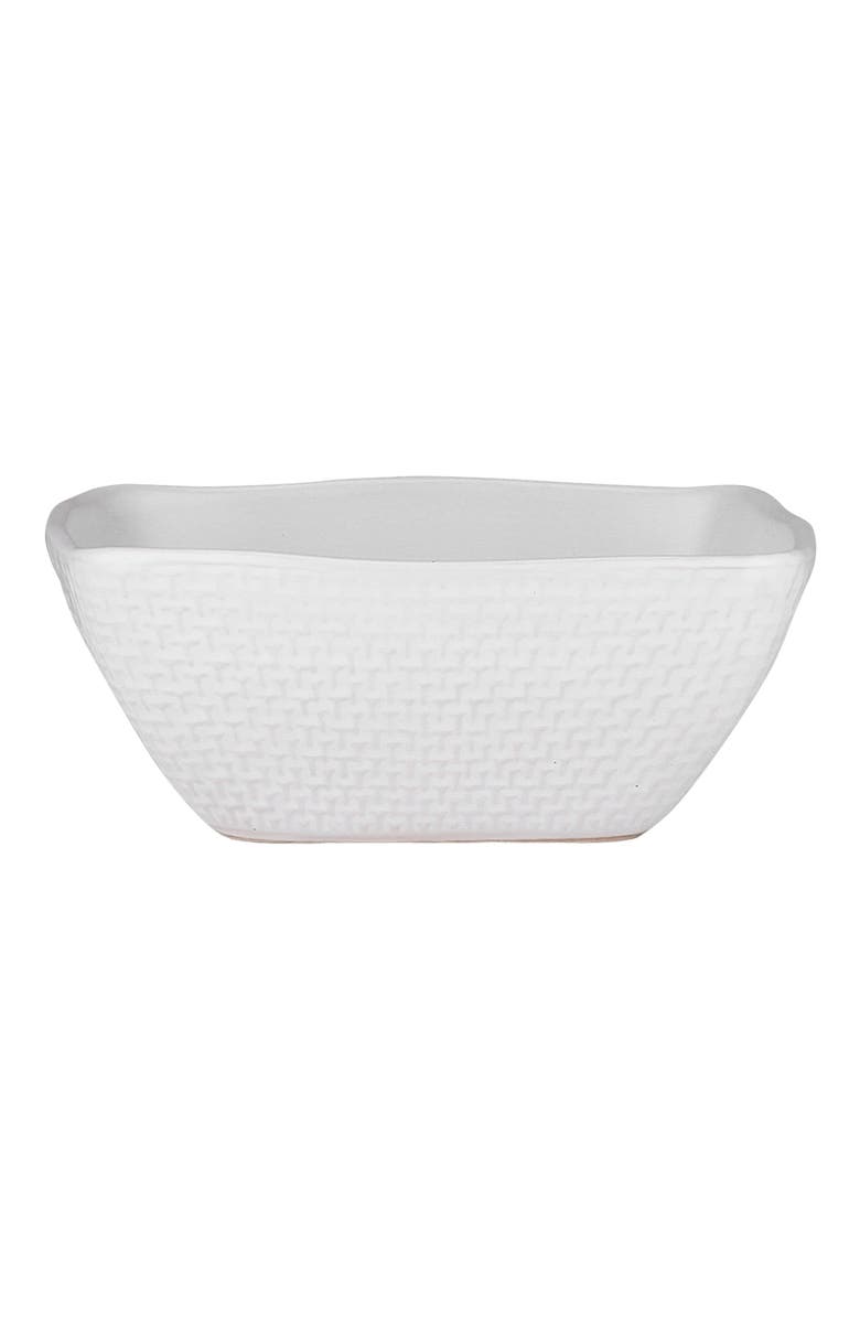 Stone Lain Olivia Stoneware 4-Piece Bowl Set, Alternate, color, White