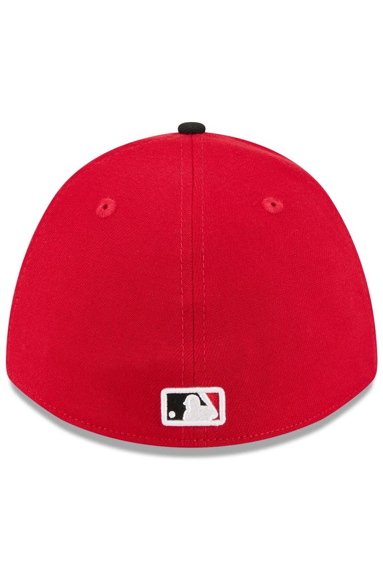 Men's New Era  Red/Black Cincinnati Reds 2026 Spring Training M-Crown 39THIRTY Flex Hat, Alternate, color, Red