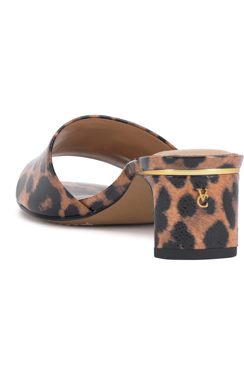 Vince Camuto Linanna Slide Sandal, Alternate, color, Black/ Natural Leopard