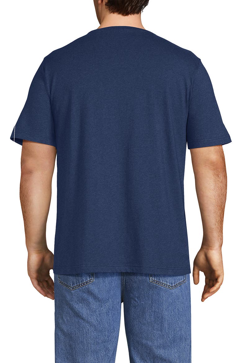 Super-T Short Sleeve T-Shirt with Pocket, Alternate, color, Nautical Blue Heather