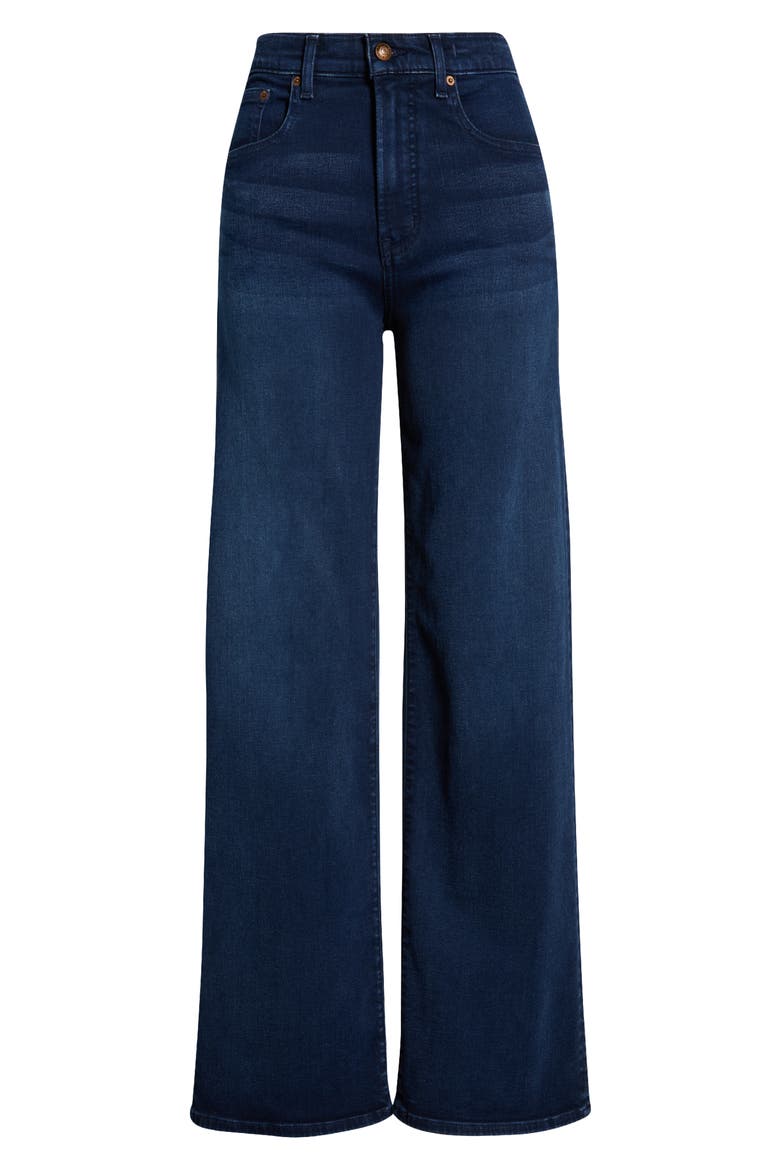 The Perfect Vintage Wide Leg Jeans, Alternate, color, KINGSTON WASH