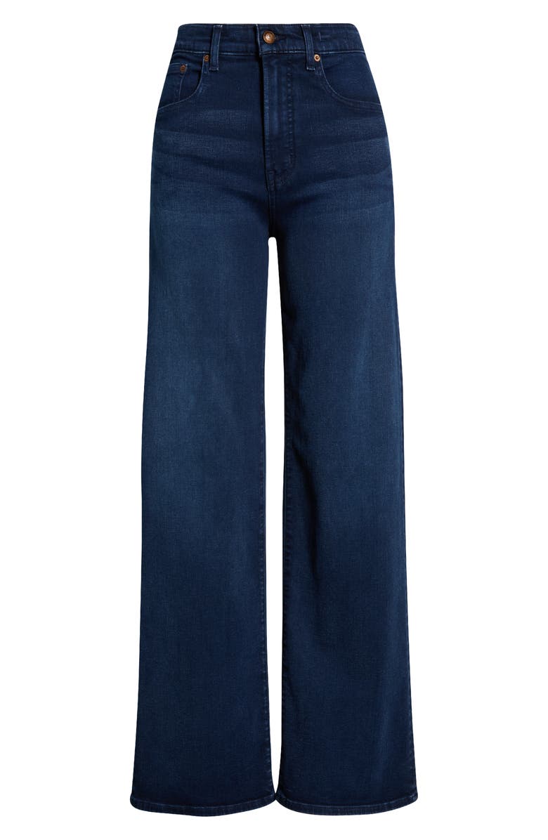 Madewell Perfect Wide-Leg Jeans, Alternate, color, Kingston Wash