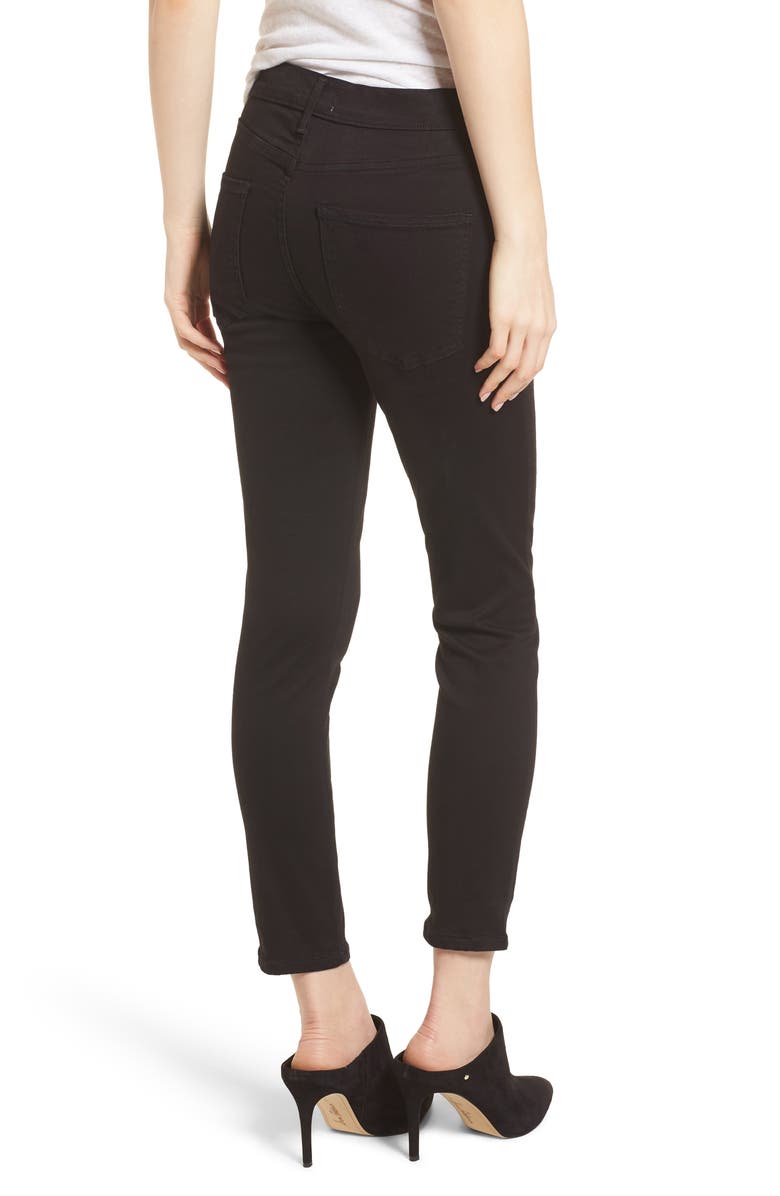 AGOLDE Sophie High Waist Crop Skinny Jeans, Alternate, color,