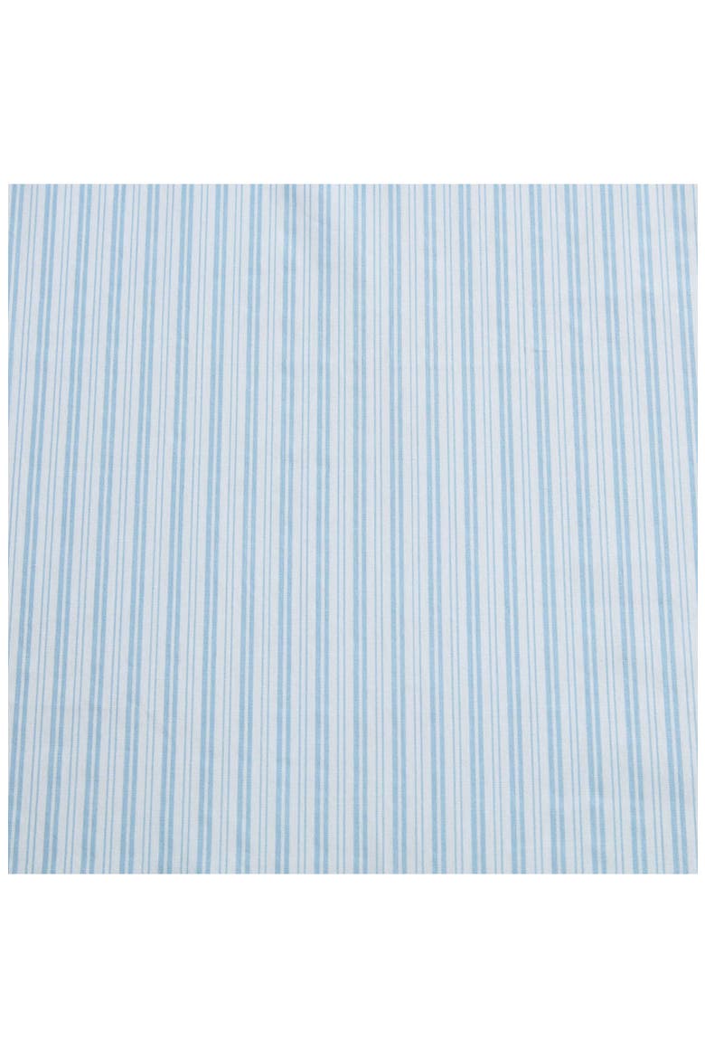 Bedford Stripe 200 Thread Count Cotton Sheet Set, Alternate, color, LIGHT BLUE