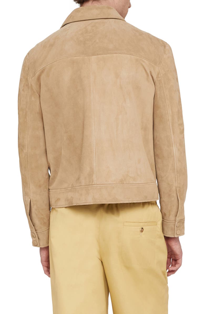 Agnona Suede Jacket, Alternate, color, 