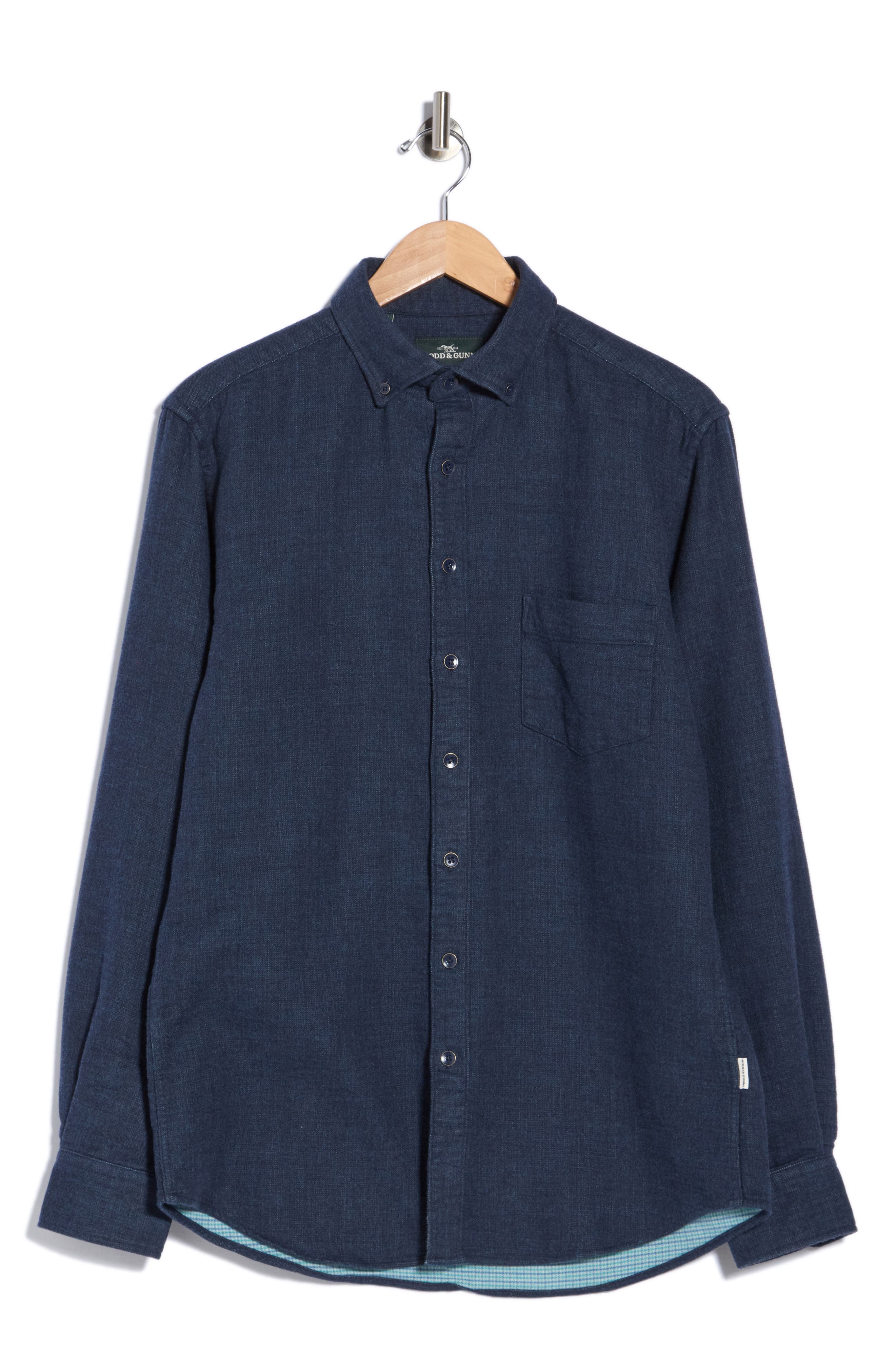 Lloyd Peak Cotton Flannel Button Down Shirt