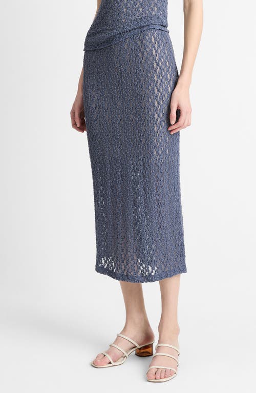 VINCE VINCE FLORAL LACE SKIRT