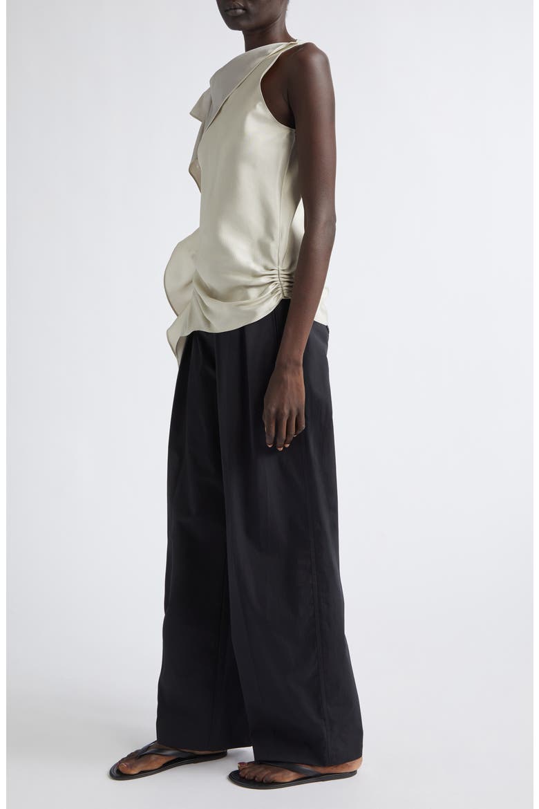 Elif Two Tone Viscose & Silk Top, Alternate, color, ANTIQUE