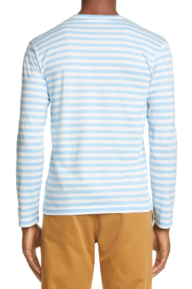 Stripe T-Shirt, Alternate, color, BLUE