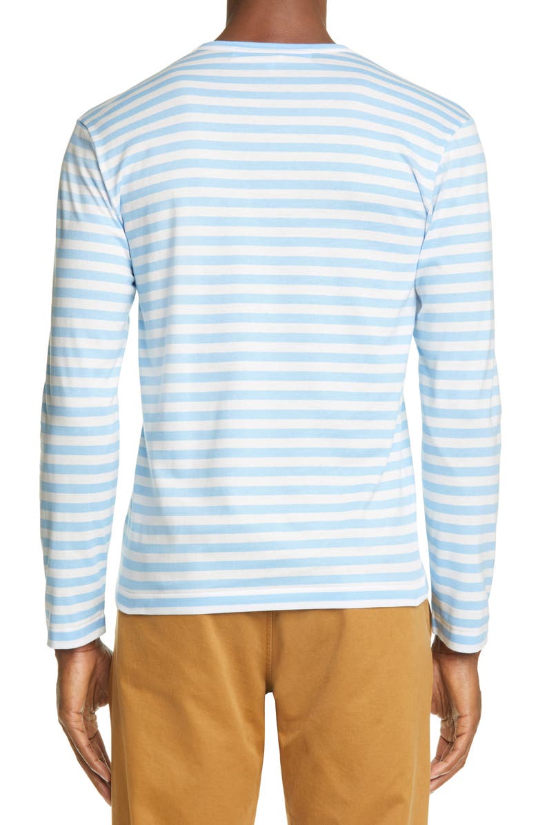 Comme des Garçons PLAY Stripe T-Shirt, Alternate, color,
