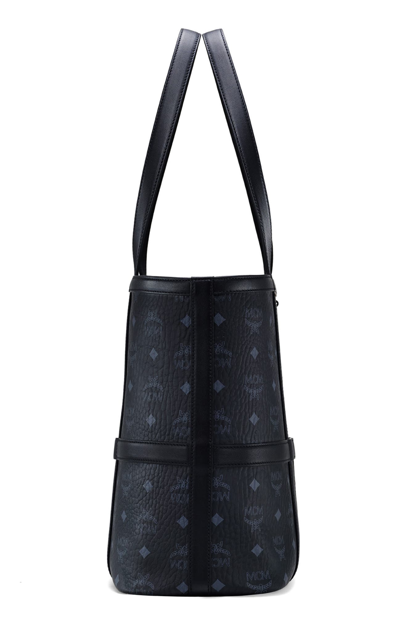 MCM Medium Delmy Visetos Shopper, Alternate, color, 