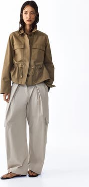 H&M Wrap-detail Cargo Trousers